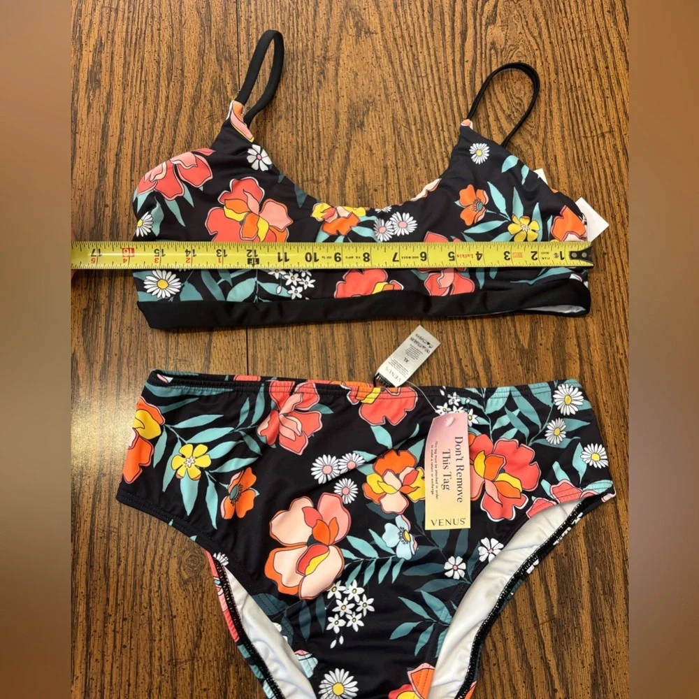 NWT VENUS women’s Tahiti midi bottom and matching top XL - Picture 8 of 12